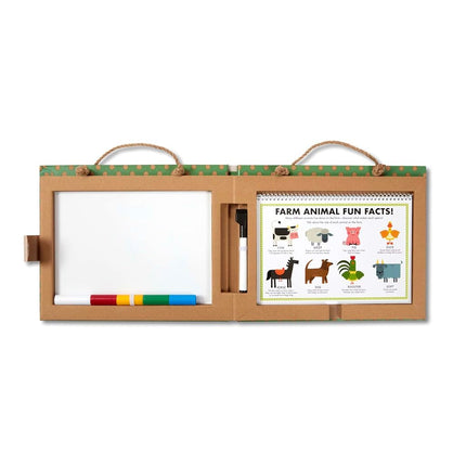 Play, Draw, Create - Farm Fun [Toy] [Sep 24, 2019] Melissa & Doug