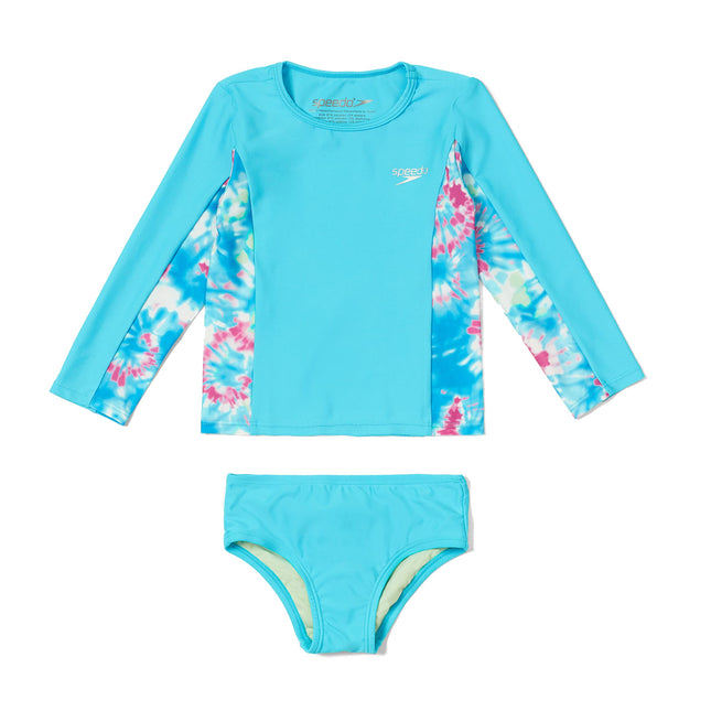 Speedo Girls' Uv Swim Shirt Long Sleeve Rashguard 