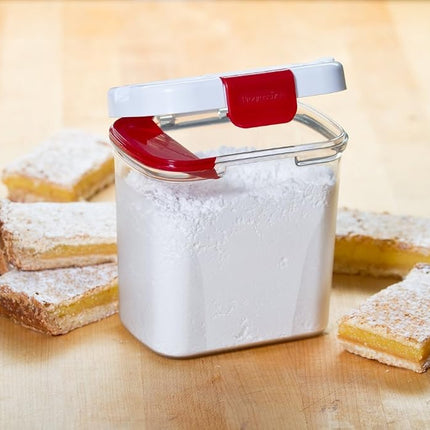 Prep Solutions by Progressive Powdered Sugar Keeper, 1.4 Quart, 1 Pound Bag Capacity