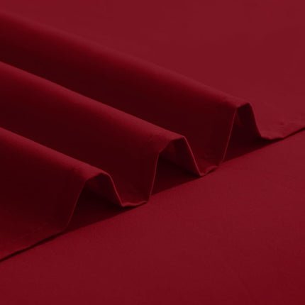 Elegant Comfort Luxurious 1500 Premium Hotel Quality Microfiber Three Line Embroidered Softest 4-Piece Bed Sheet Set, Wrinkle and Fade Resistant, Queen, Burgundy
