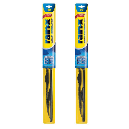 Rain-X 820153 WeatherBeater Wiper Blades, 19" Wind
