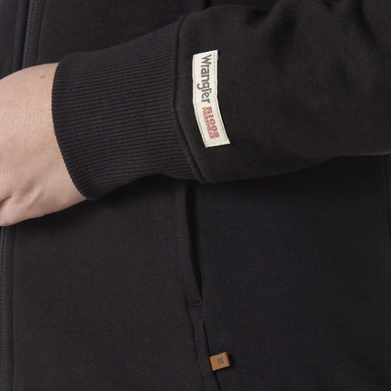 Wrangler Veste de travail évacuant l'humidité pour femme, Noir, L