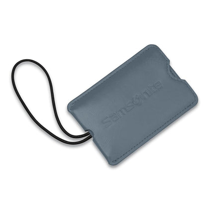 Samsonite 2-Pack Vinyl ID Tags, State Blue, Slate Blue, Samsonite Vinyl Id Tags