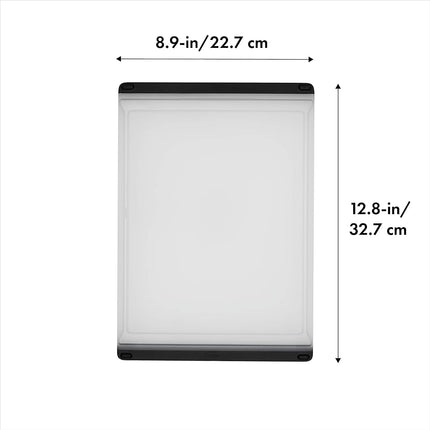 OXO Double Sided Everyday Cutting Board, Translucent, 33 x 23 x 1cm