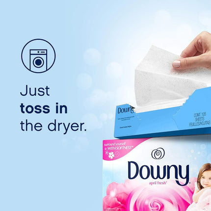 Downy April Fresh Fabric Softener Dryer sheets 240 count