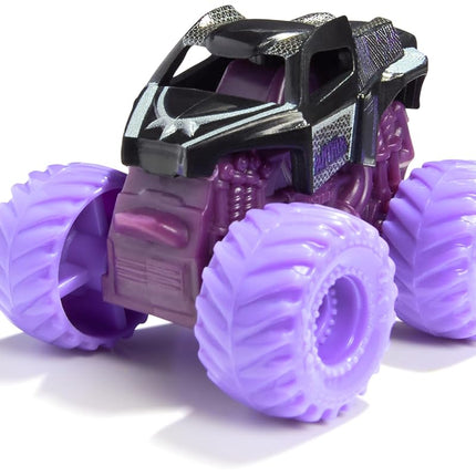 Monster Jam, Marvel Official Mini 5-Pack with Mystery Collectible Monster Truck, 1:87 Scale, Surprise Kids Toys for Boys and Girls Ages 3 and up