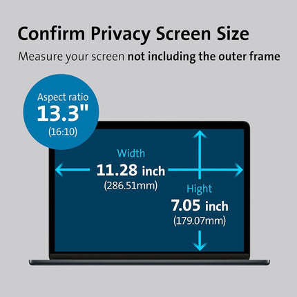 Kensington MagPro™ Magnetic Privacy Screen for Laptops 13.3” (16:10)