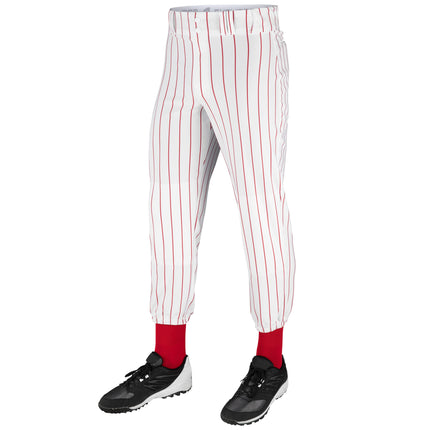 CHAMPRO Boys' Triple Crown Pinstripe Polyester Bas