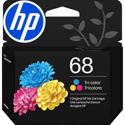 HP 68 Tri-Color Ink Cartridge | Works Envy 6100e, 
