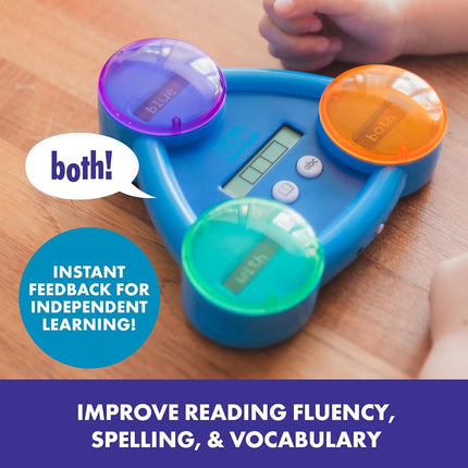Learning Resources Sight Word Slam, Sight Word Games, Ages 5+, Learn Over 185 English Sight Words, 2 Modes, Electronic Educational Word Game for 1 Player, Phonics Games