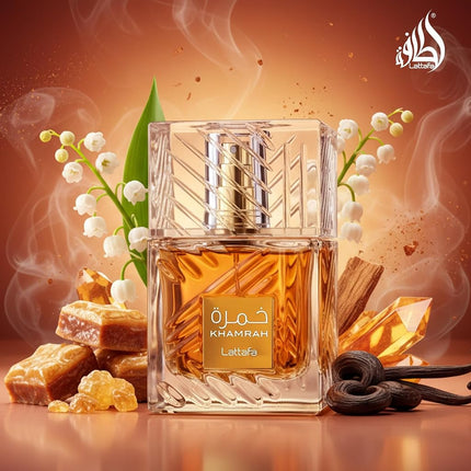 Khamrah by Lattafa for Men - 3.4 oz EDP Spray