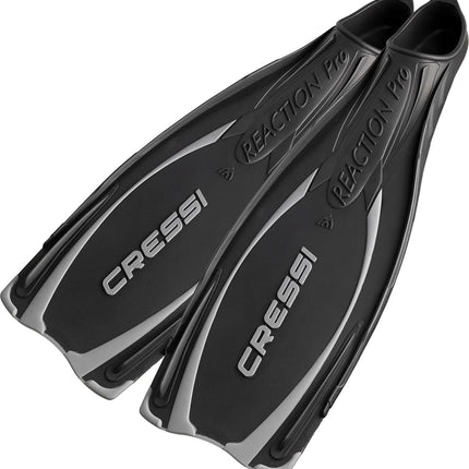 Cressi Reaction Pro Fins - Diving and Snorkelling Flippers Fins, Adult Unisex