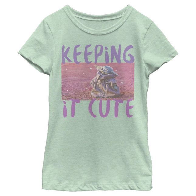 STAR WARS Mandalorian Keeping It Cute Girl's Heath