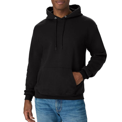 Hanes Men's P170 Sweatshirt, Black, S UK