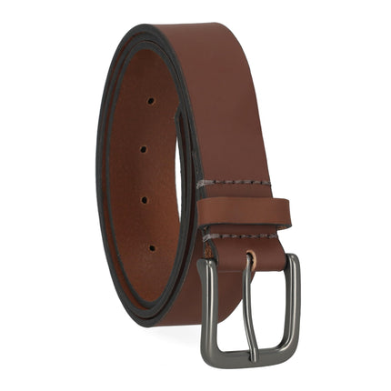 Timberland Men's 35mm Classic Buckle Leather Belt 