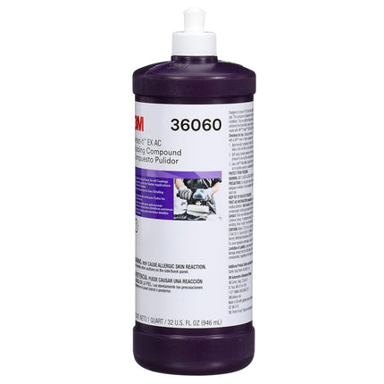 Perfect-It 3M 36060 EX Rubbing Compound - 1 Quart