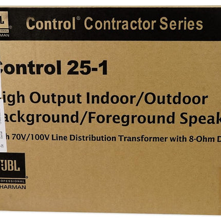 JBL Control 25-1 - Black