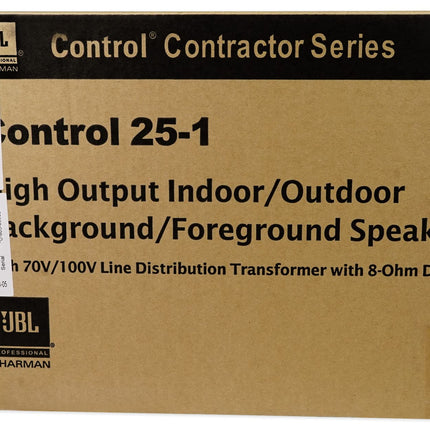 JBL Control 25-1 - Negro