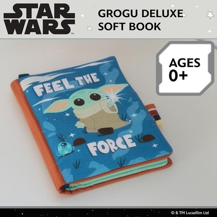 Grogu Deluxe Soft Book Toy