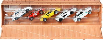 Hot Wheels Premium Car Culture Set of 5 Toy Cars in Collectible Container, Che Figata Die-Cast 1:64 Scale 5-Pack