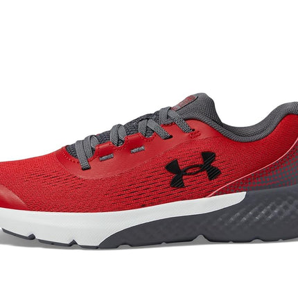 Under Armour Boys Ua Bps Surge 4 Ac Running Shoes, 600 Red Castlerock White, 11 Little Kid