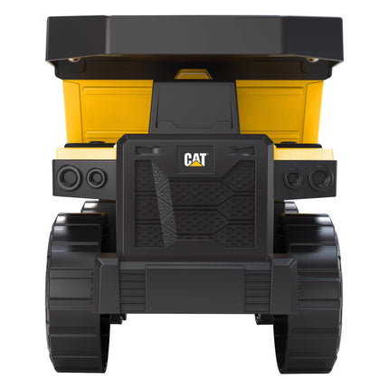 CAT Construction, Real Steel Max Dump Truck 12" - Heavy Duty Steel Construction Toy with Realistic Working Dump Bed – Durable Vehicle for Indoor & Outdoor Play – Ages 3+, Yellow