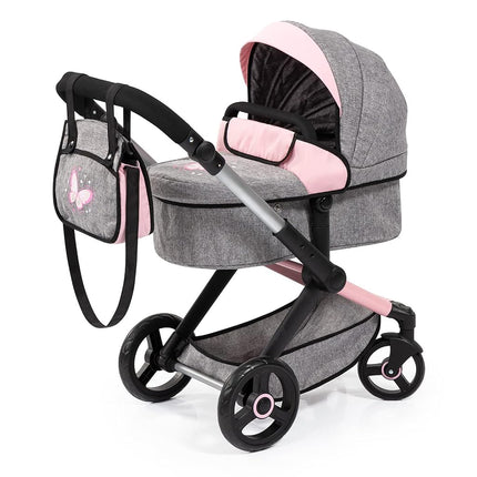 Bayer Baby Dolls Pram XEO, Convertible Doll Pushch