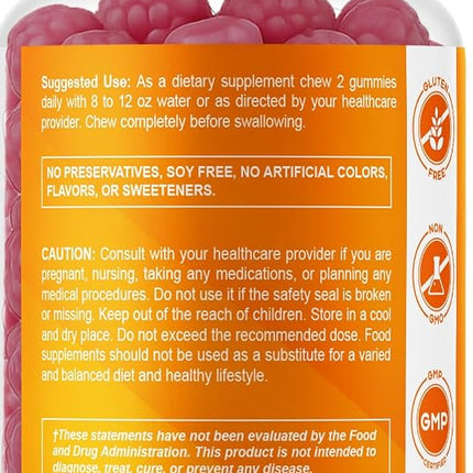 Vitamatic Vitamin D3 K2 Gummies - 60 Count - Supports Healthy Bone, Heart & Calcium Absorption, & Immune Health - Plant Based, Non-GMO, Gluten Free