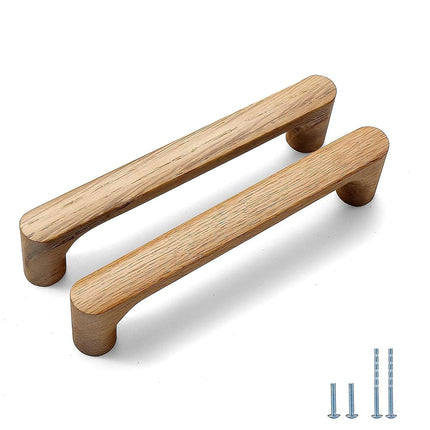 Evionlin Burlywood Round 7-1/2in 2 pcs Wooden Draw