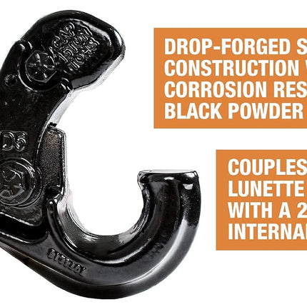 Buyers Products 10040 15 Ton Pintle Hook W/Mounting Kit, MGTW 30,000 Lbs, 6,000 Lbs MVL Pintle Hitch