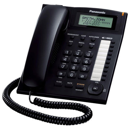 Panasonic KX-TS880B DECT 6.0 Integrated Corded Telephone System