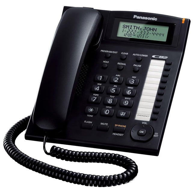 Panasonic KX-TS880B DECT 6.0 Integrated Corded Telephone System