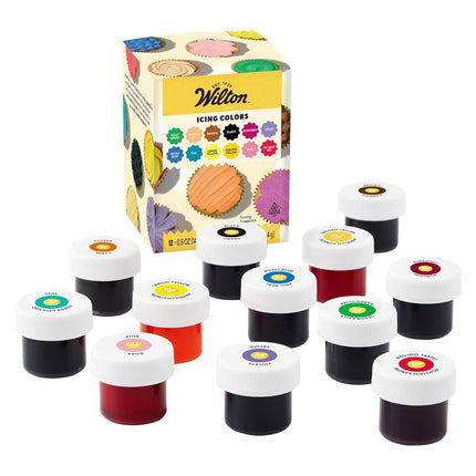 Wilton Icing Colour 12 Piece Set