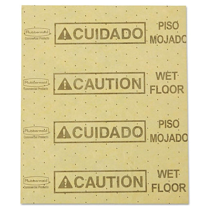 Rubbermaid Commercial Products FG425200YEL, Large Over The Spill Refill Pads