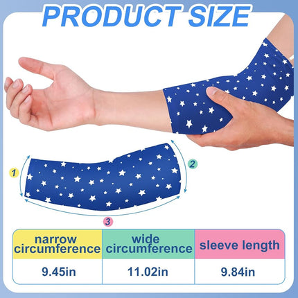 Cuffbow 12 Pcs PICC Line Reusable Sleeve Cover for Adults Upper Arm Breathable Cover Nursing Sleeve Protector Supplies, Stylish, One Size