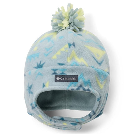 Columbia Youth Frosty Trail 2 Earflap Beanie, Beanie, Crushed Blue Peaked, L/XL