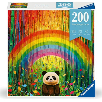 Ravensburger Puzzle Moment: Bamboo Panda 200 Piece Jigsaw Puzzle for Adults - 12001322 - Handcrafted Tooling, Made in Germany, Every Piece Fits Together Perfectly