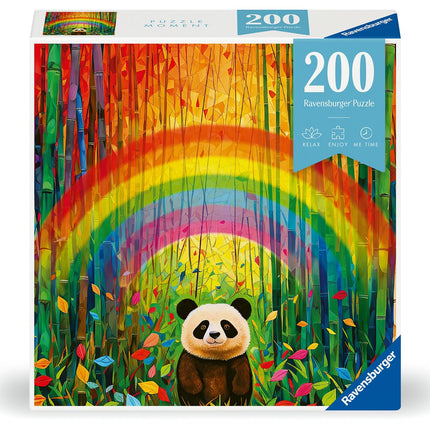 Ravensburger Puzzle Moment: Bamboo Panda 200 Piece Jigsaw Puzzle for Adults - 12001322 - Handcrafted Tooling, Made in Germany, Every Piece Fits Together Perfectly