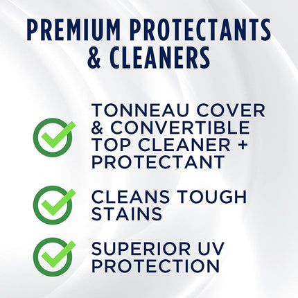303 Products 30510 Convertible Vinyl Top Cleaning and Care Kit - Cleans and Protects Vinyl Tops - Includes Tonneau Cover and Convertible Top Cleaner 16 fl. oz. + Automotive Protectant 16 fl. oz.,Blue