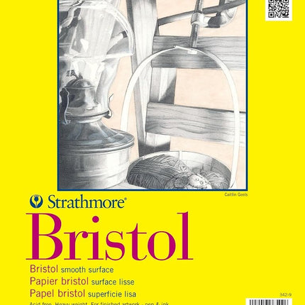 Strathmore 342-11 300 Series Bristol Smooth Pad, 1