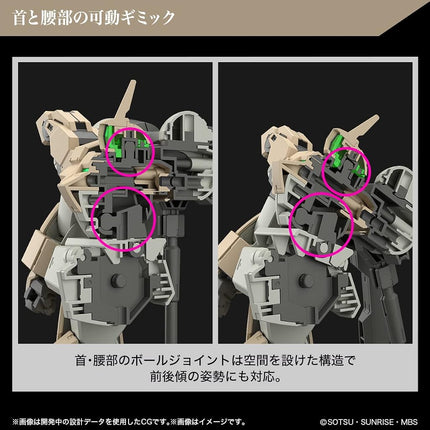 Gundam The Witch from Mercury - HG 1/44 Demi Barding - Model Kit, S