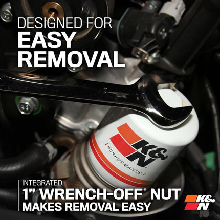 K&N Premium Oil Filter: Designed to Protect your Engine: Compatible with Select 2011-2019 FORD (F250 Super Duty, F350 Super Duty, F450 Super Duty, F550 Super Duty, F650), HP-4005