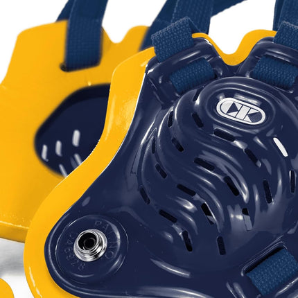 Cliff Keen Tornado Wrestling Headgear - COLOR: Navy/Gold/Navy
