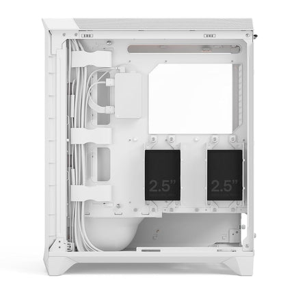 Fractal Design Meshify 3 Ambience Pro RGB White TG Clear Tint - Computer Case