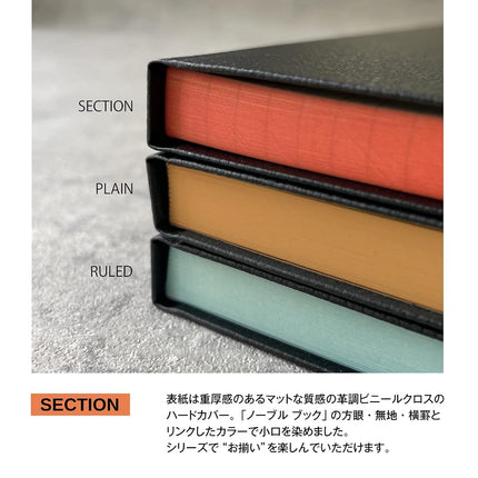 Life N1640 Noble Book, A6, Grid, Black