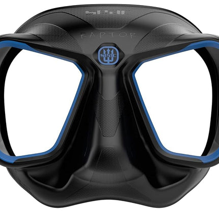 Seac Raptor Mask - Black/Blue