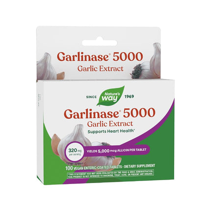 Nature's Way Garlinase, 100 Enteric-coated Tablets