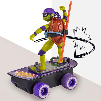 TMNT MM Movie Build'n Shred Skatepark Donatello Toy Figure