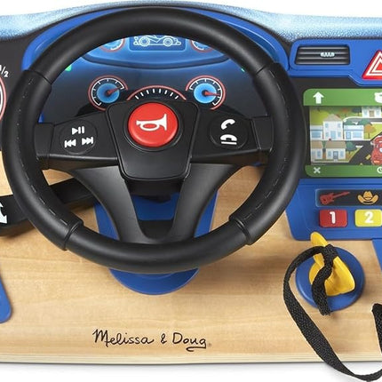 Melissa And Doug Vroom & Zoom Interactive Dashboard Play Set 31705