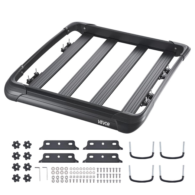 VEVOR Roof Rack Cargo Carrier, 48 x 40 x 5.6 in, U